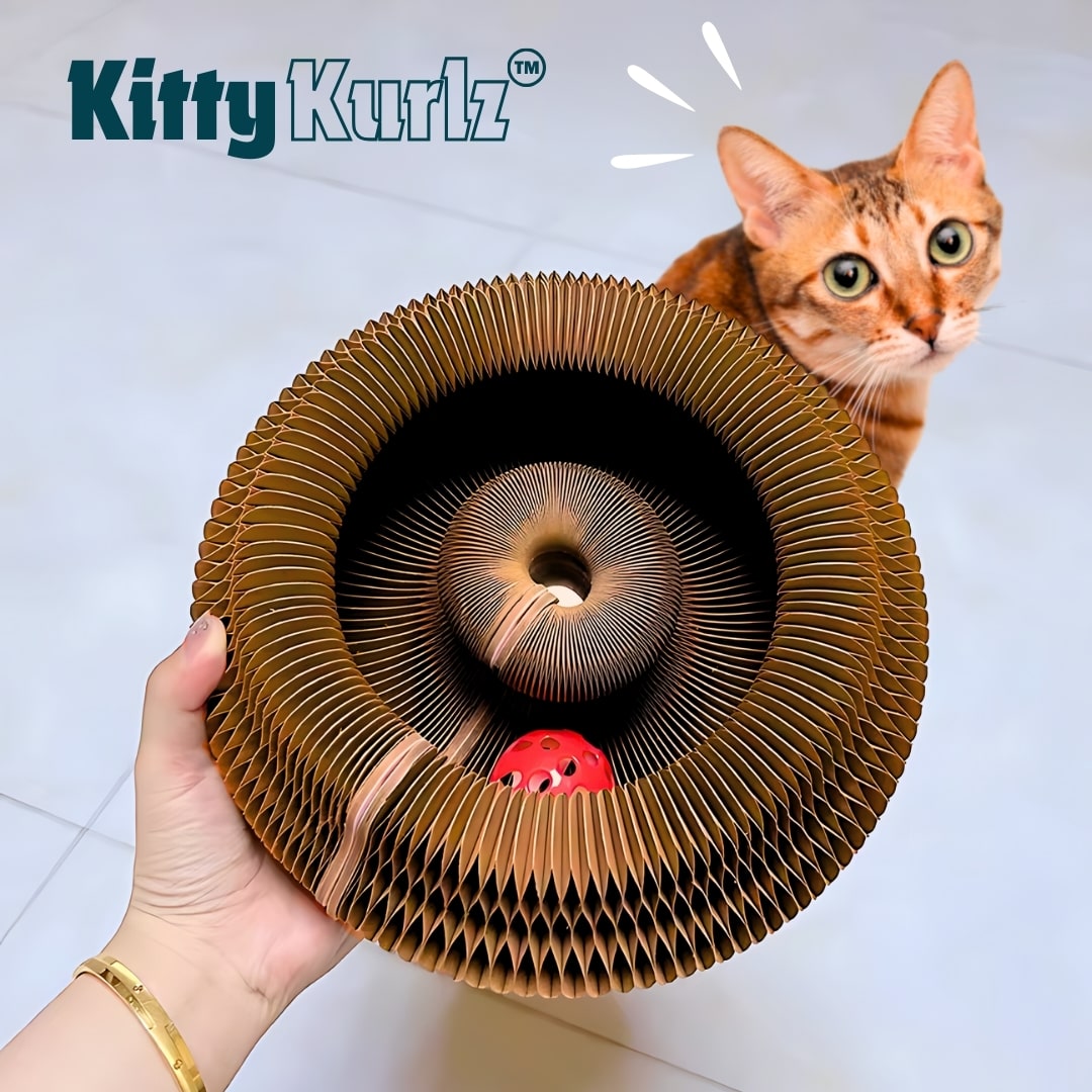 Kitty Kurlz™ - Cat Scratching Toy