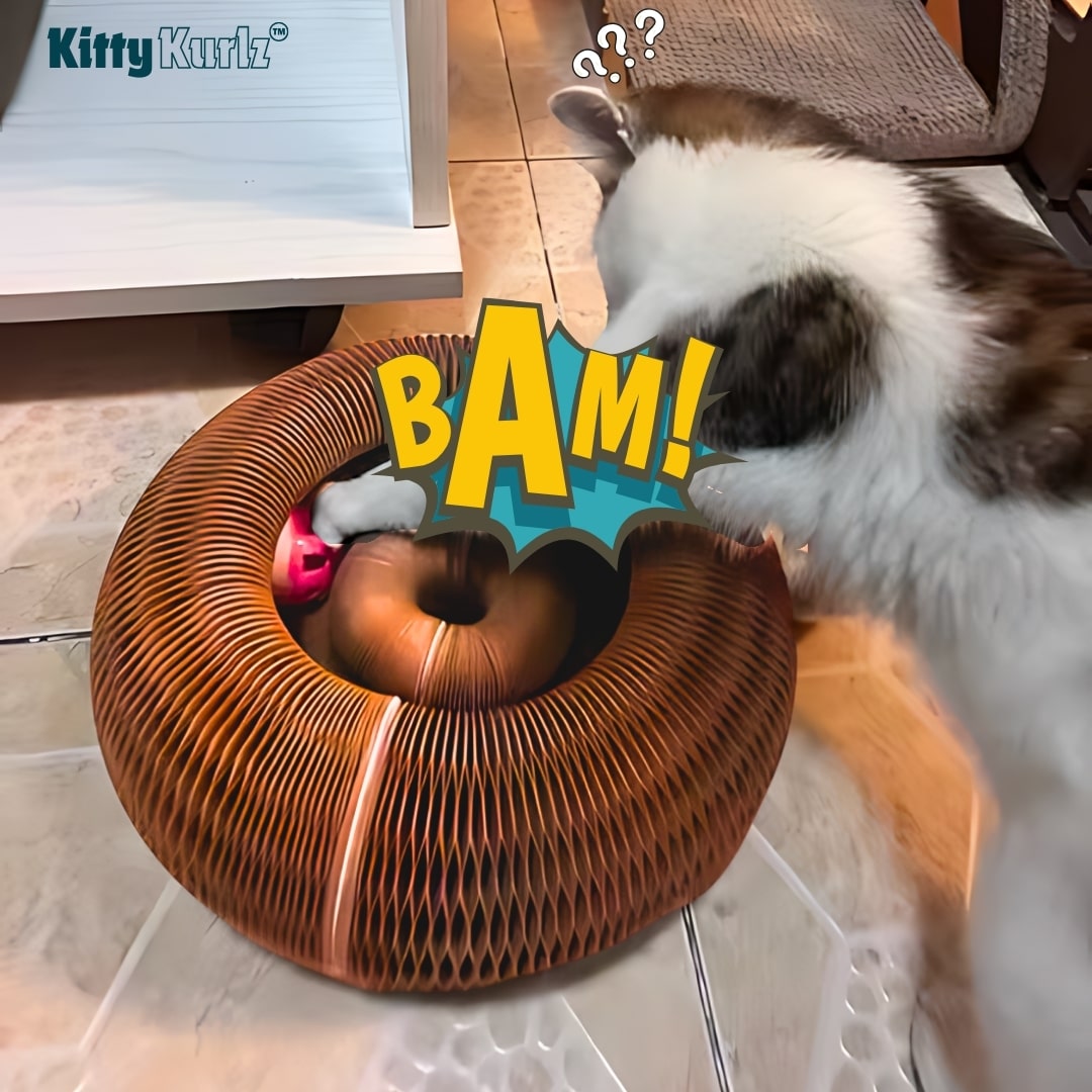 Kitty Kurlz™ - Cat Scratching Toy